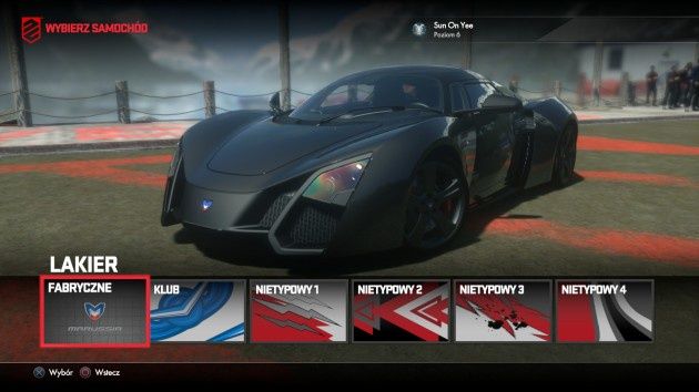 DriveClub - prototyp