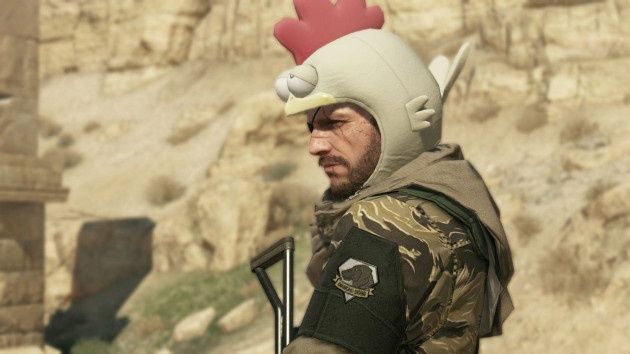 MGS 5: The Phantom Pain kapelusz kurczaka