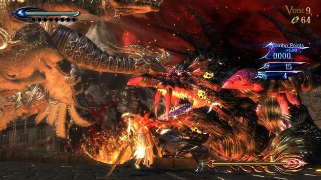 Bayonetta 2 screen