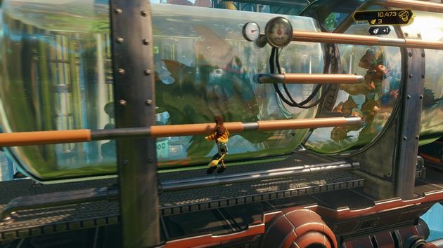 Ratchet &amp; Clank - wspinanie się i skakanie