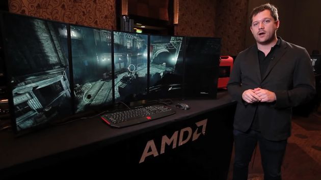 AMD Kaveri Tech Day - prezentacja Thief w Eyefinity