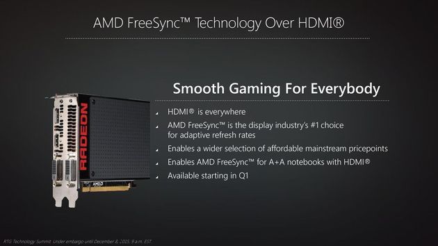 AMD FreeSync - monitory z HDMI