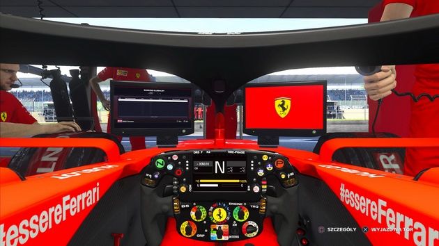 F1 2019 - w pit stopie