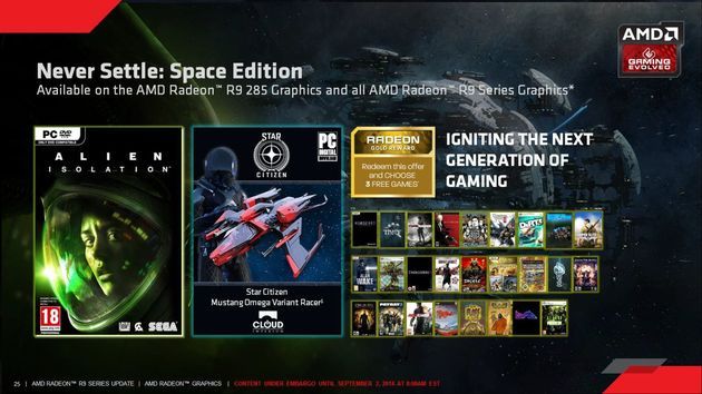 AMD Never Settle Space Edition promocja