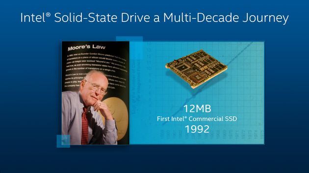Intel - pierwszy dysk SSD o pojemności 12 MB