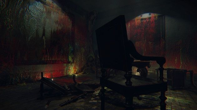 Layers of Fear krzesło