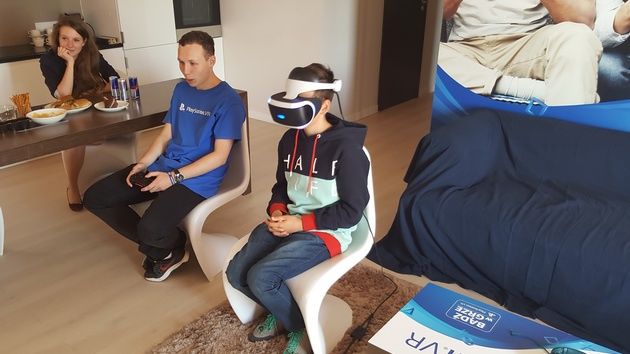 Playstation VR - zabawa w Playroom VR