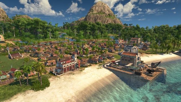 Anno 1800 - miasto w Nowym Świecie