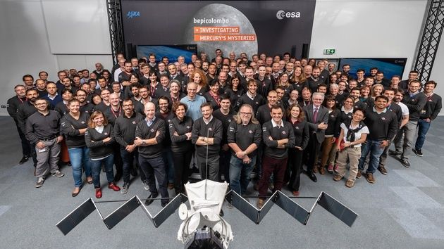 BepiColombo ekipa ESA