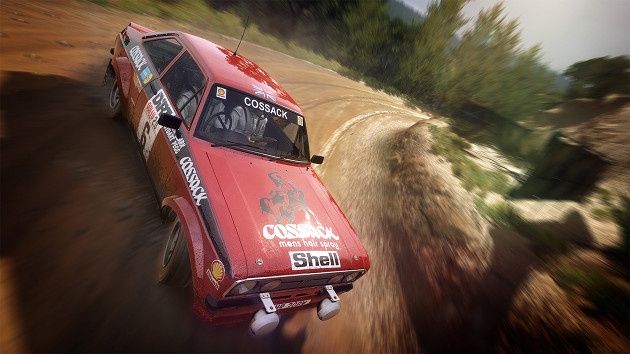DiRT Rally 2.0 screen