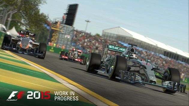 F1 2015 konsole rozdzielczość