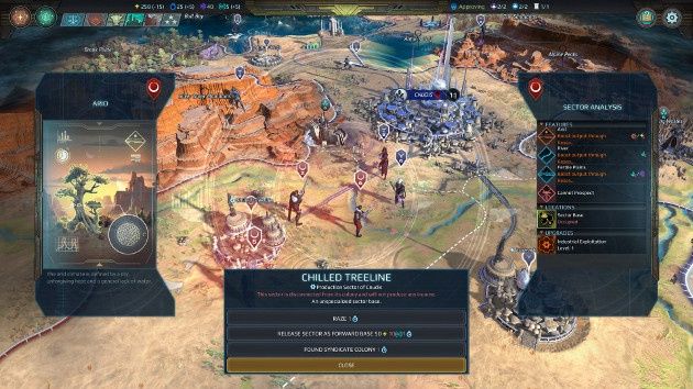 Age of Wonders: Planetfall screen