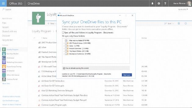 OneDrive Sync