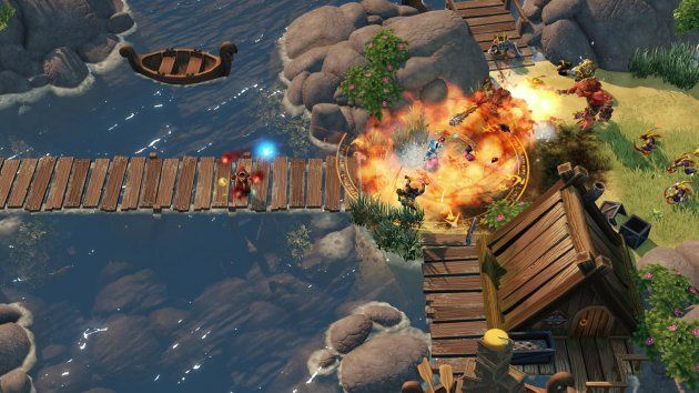 Magicka 2 – walka z bossem