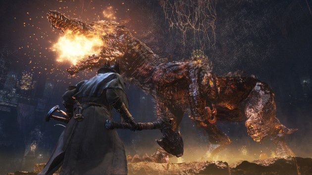 Bloodborne – walka ze smokiem