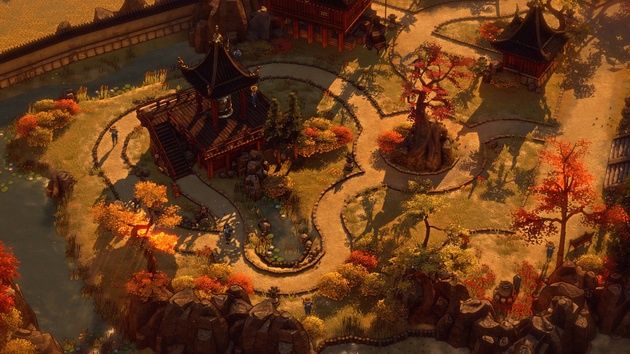 Shadow Tactics - malownicze lokacje