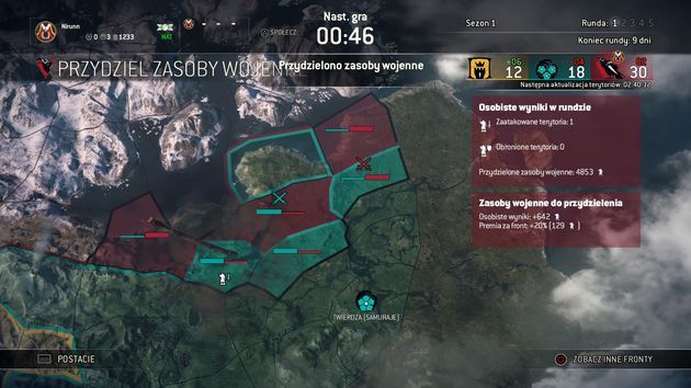 For Honor - przydzielanie zasobów wojennych