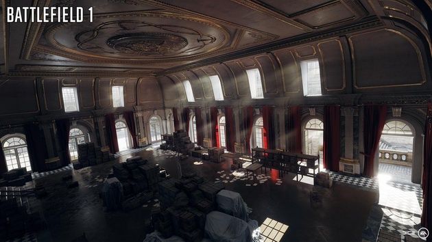 Battlefield 1 - mapa salonowy Blitzkrieg