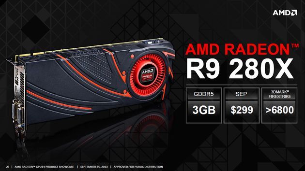 AMD Radeon R9 280X karta graficzna slajd