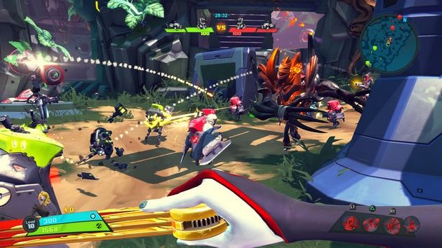 Battleborn - obrona robotów