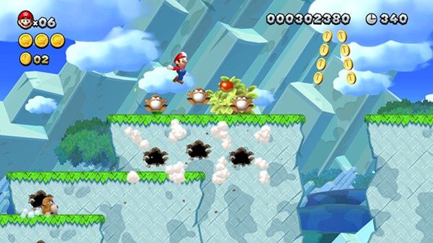New Super Mario Bros. U Deluxe screen