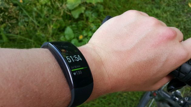 Gear Fit 2 na rowerze