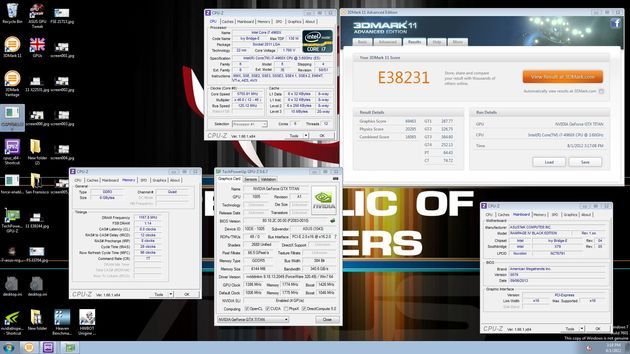 ASUS OC Main Event 3DMark 11 Entry rekord podkręcania zrzut ekranu