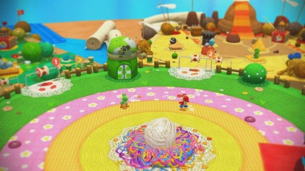Yoshi’s Woolly World - plansza