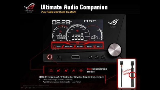 ASUS ROG Front Base Dual-Bay Gaming Panel