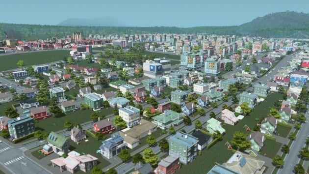 Cities: Skylines duże miasto