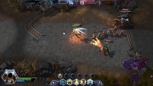 Heroes of the Storm – walka