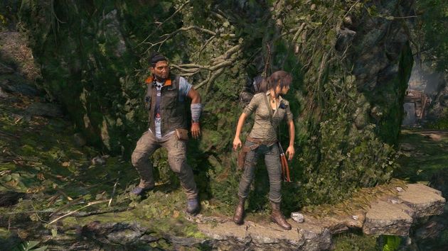 Shadow of the Tomb Raider - Lara i Jonah