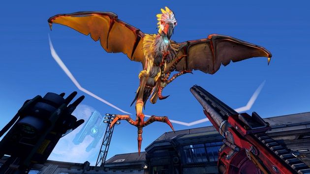 Borderlands 2 VR - ptak