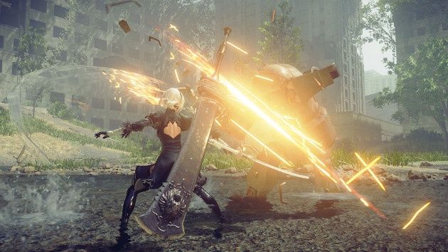 NieR: Automata pojedynek