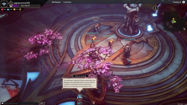 Pagan Online - Panteon z innymi graczami