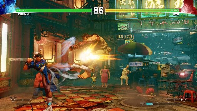 Street Fighter V walka