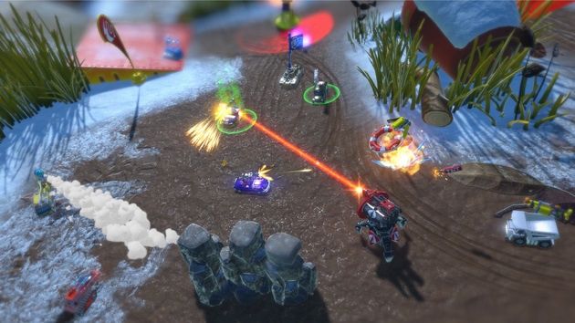 Micro Machines: World Series - umiejętności specjalne