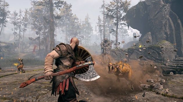 God of War - walka