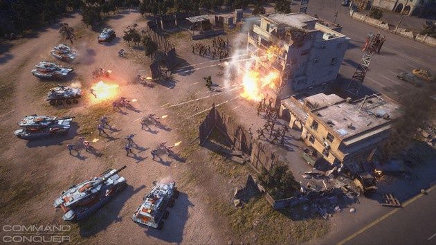 Command &amp; Conquer gra screen