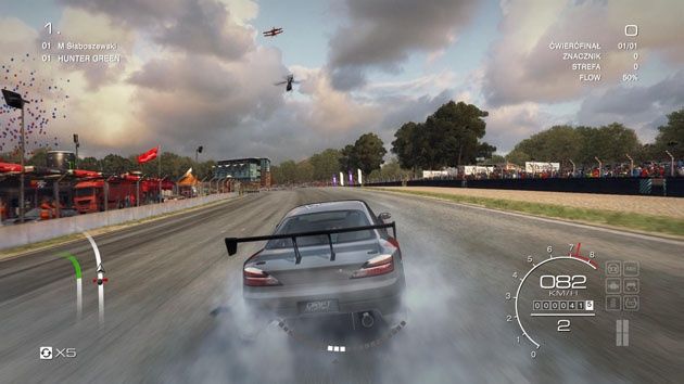 GRID: Autosport - poślizg