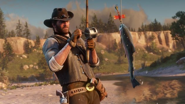 Red Dead Redemption 2 ryby