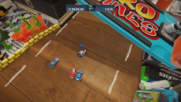 Micro Machines: World Series - walka o pierwsze miejsce