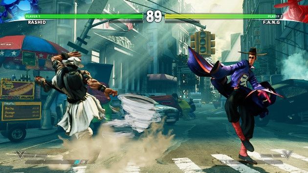 Street Fighter V miasto
