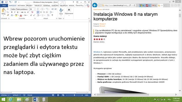 Windows 8.1 Acer AS3810TG