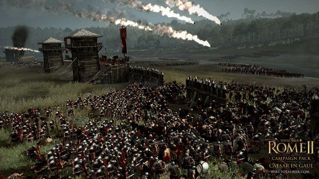 Total War: Rome II Cezar w Galii dodatek oblężenie