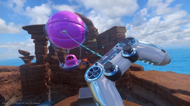 Astro Bot: Rescue Mission - wykorzystanie narzędzi z DualShock