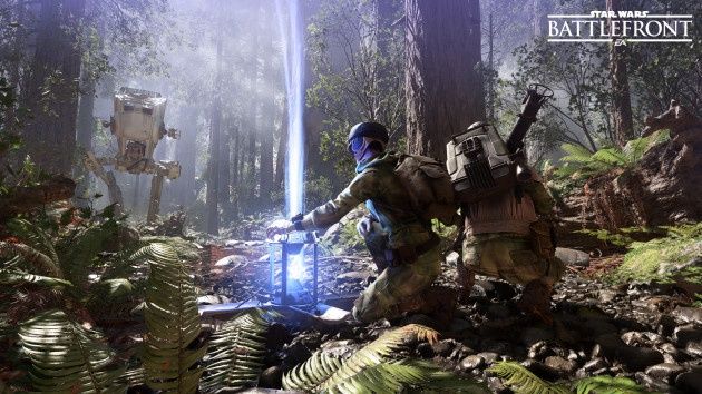 Star Wars Battlefront gra screen