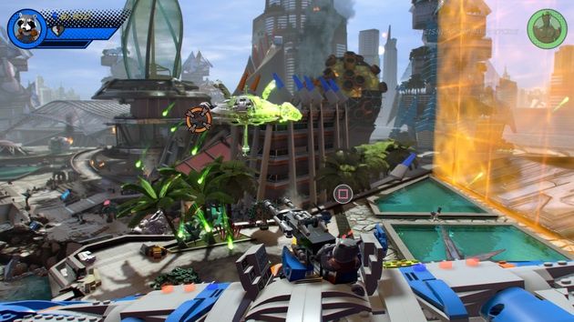 LEGO Marvel Super Heroes 2 - strzelanie z działka