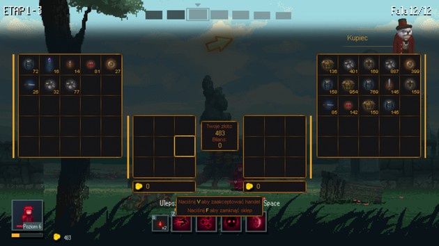 Warlocks vs Shadows – ekwipunek