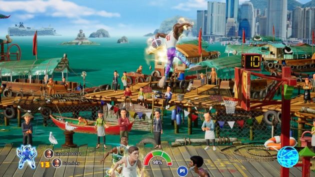 NBA 2K Playground 2 - wsad z akrobacjami